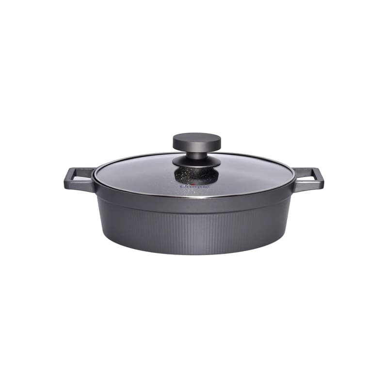 سرویس تابه و قابلمه یونیک 8 پارچه طوسی دیاموند کد 8501 — تصویر ۵
