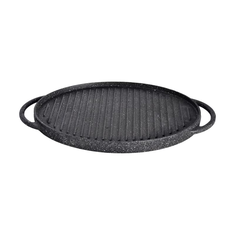 تابه گریل یونیک مدل بیضی سایز 42 کد UN-6011 — تصویر ۶