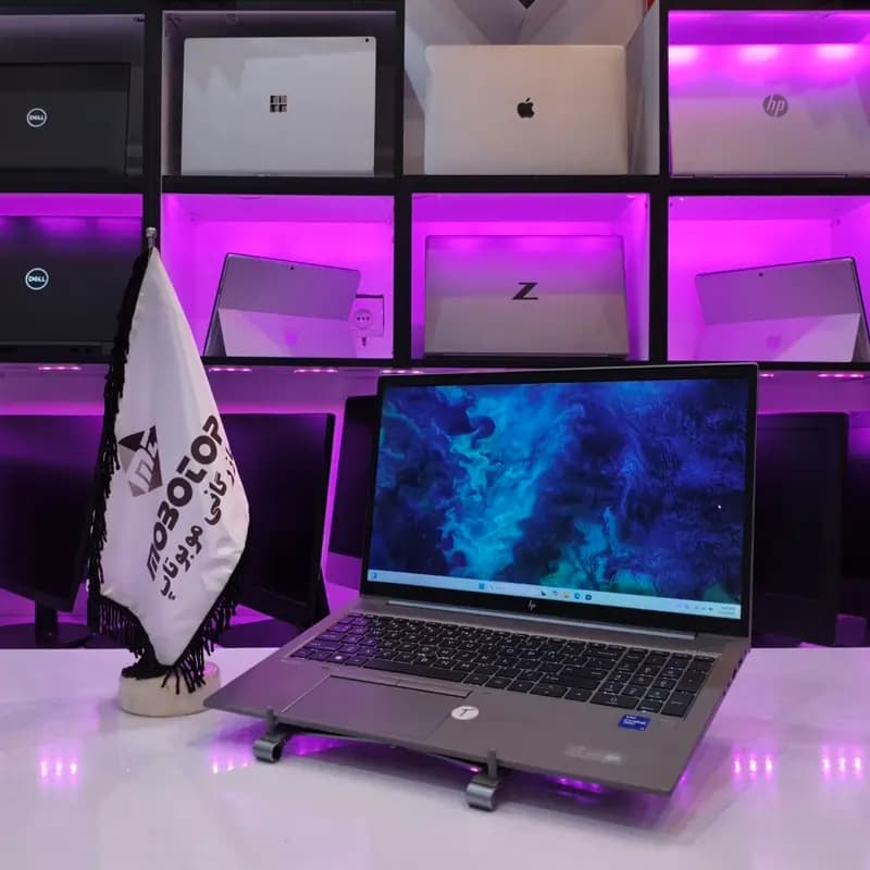 لپ تاپ استوک اچ پی HP ZBook Firefly 15 G8 | i7 1185G7 | 16GB DDR4 | 512 SSD | 15.6 FHD — تصویر ۲