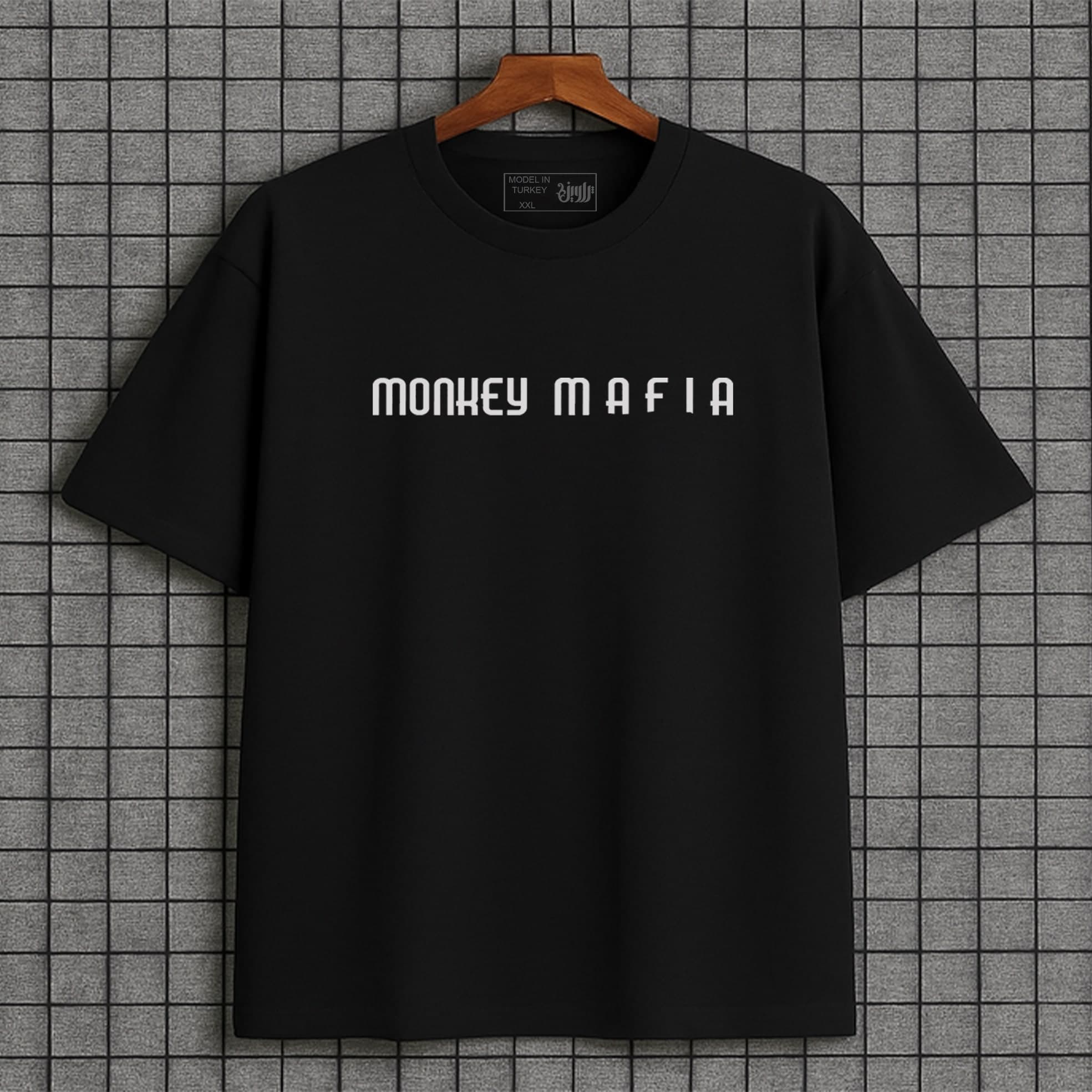 تیشرت باکسی طرح monkey — تصویر ۲