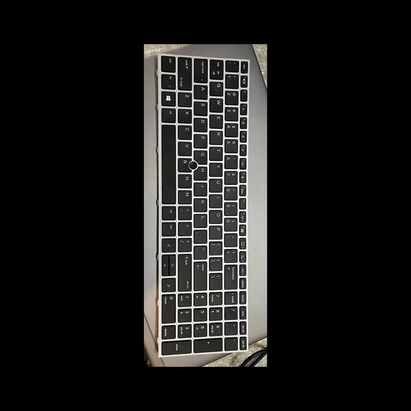 کيبورد لپ‌تاپ اچ‌پی Keyboard HP Zbook 15 G5 نقره ای