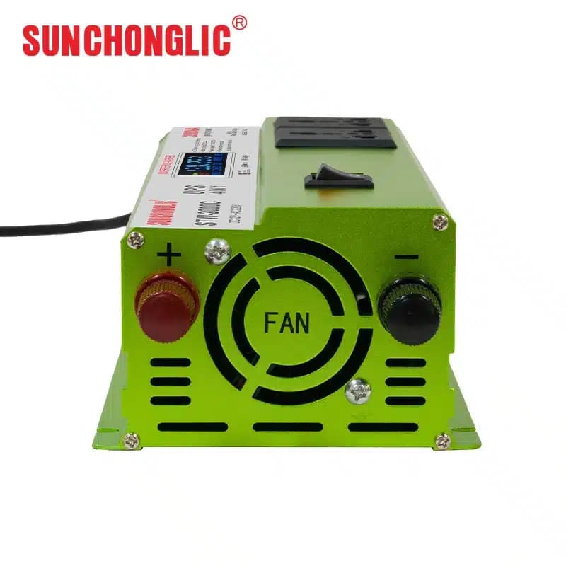 اینورتر UPS شارژر دار ۱۲ ولت به ۲۲۰ ولت ۲۰۰۰ وات مدل STW-2000C SUNCHONGLIC — تصویر ۷