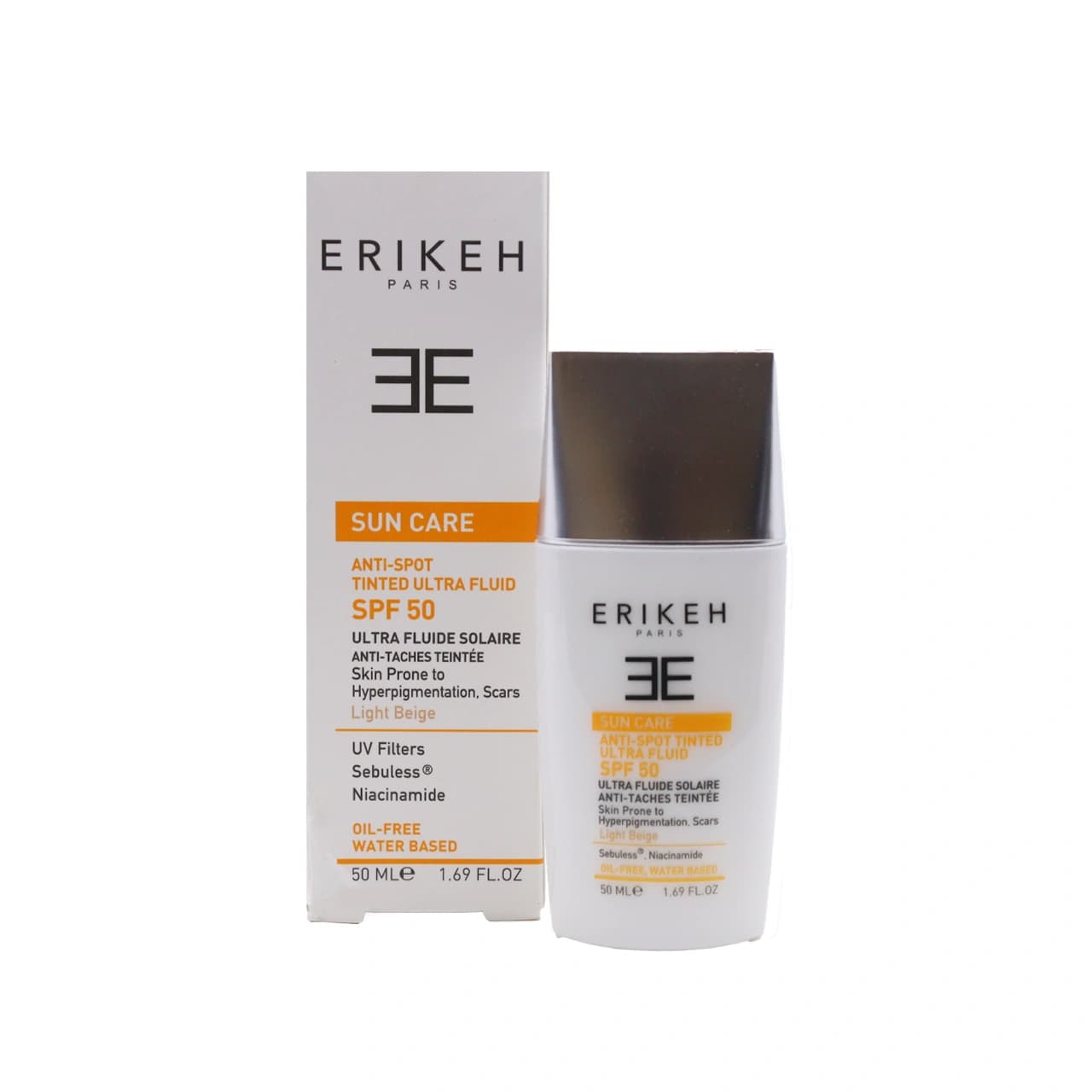 کرم ضد آفتاب و ضد لک SPF50 اریکه بژ روشن (50 میلی لیتر) — تصویر ۶