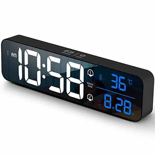 ساعت دیجیتال رومیزی Primsail Upgraded با صفحه نمایش LED — تصویر ۸