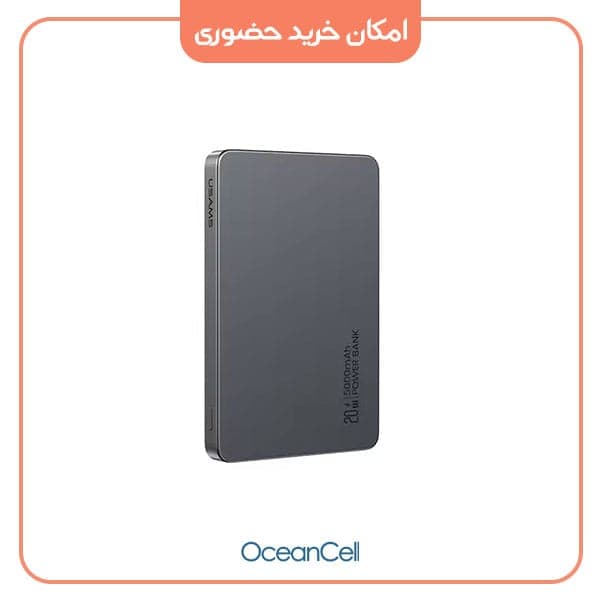 پاوربانک مگ سیف یوسمز ظرفیت 5000 میلی آمپر مدل USAMS US-CD231 15W — تصویر ۹