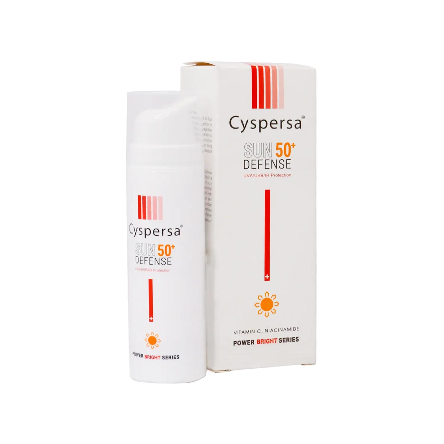 فلوئید ضد آفتاب ضد لک SPF50 سیسپرسا حجم 50 میلی لیتر ( اصل + پلمپ )