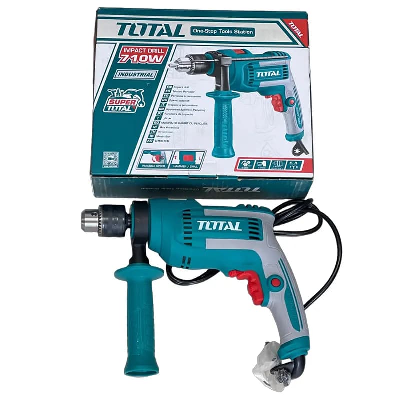 دریل برقی چکشی توتال مدل TG1061336