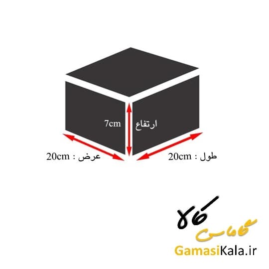 جعبه تقسیم آلومینیوم دایکاست 70×20×20 ضد آب خاورنو — تصویر ۳