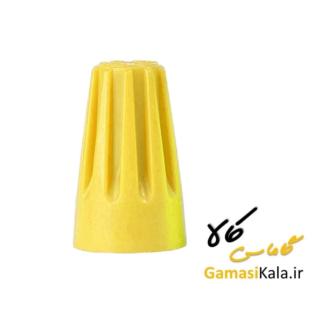 کانکتور پیچی سایز 4 زرد SP4