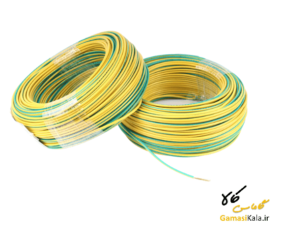 سیم افشان مس 1.5×1 ارت سیمپود
