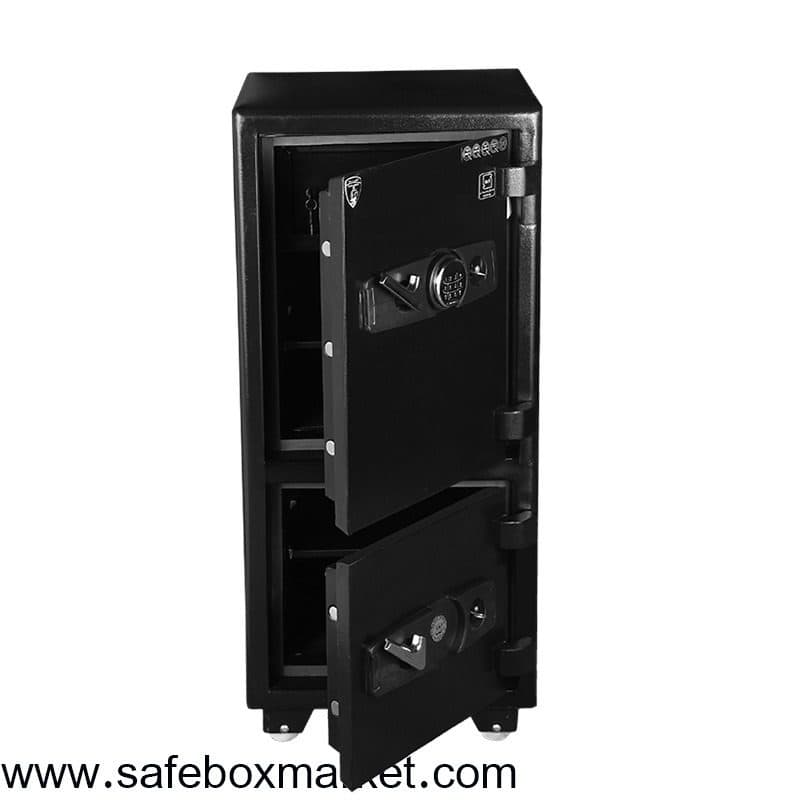 گاوصندوق گنجینه (GMP) مدل gs-1000 دو درب — تصویر ۲
