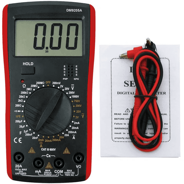 مولتی متر دیجیتال مدل DM9205A — تصویر ۵