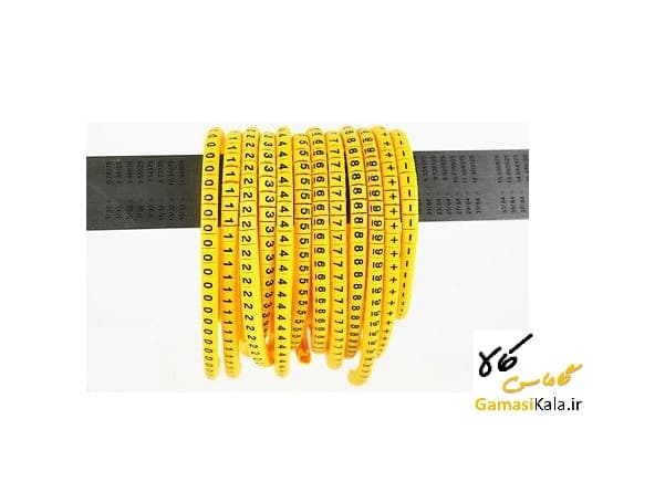 شماره سیم حلقوی 0 تا 9 کد EC-3 — تصویر ۷