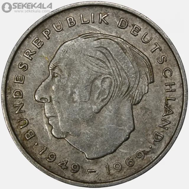 سکه 2 مارک یادبودی آلمان 1970