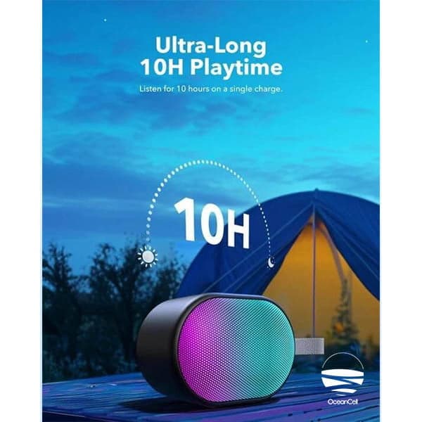 اسپیکر بلوتوثی انکر مدل Anker SoundCore Pyro Mini A31A با توان 6 وات — تصویر ۸