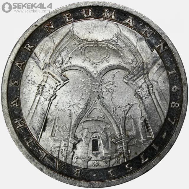 سکه 5 مارک نقره یادبودی آلمان 1978 — تصویر ۳
