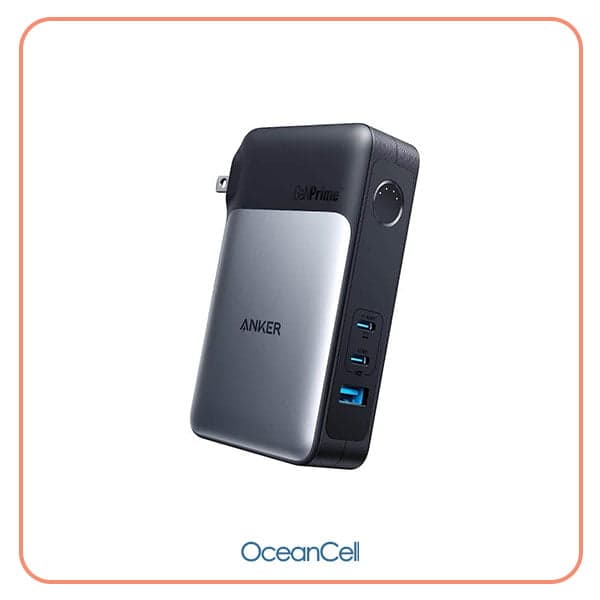 پاوربانک و شارژر 10000 میلی‌ آمپر 65 وات انکر | Anker 733 Power Bank GaNPrime PowerCore A1651