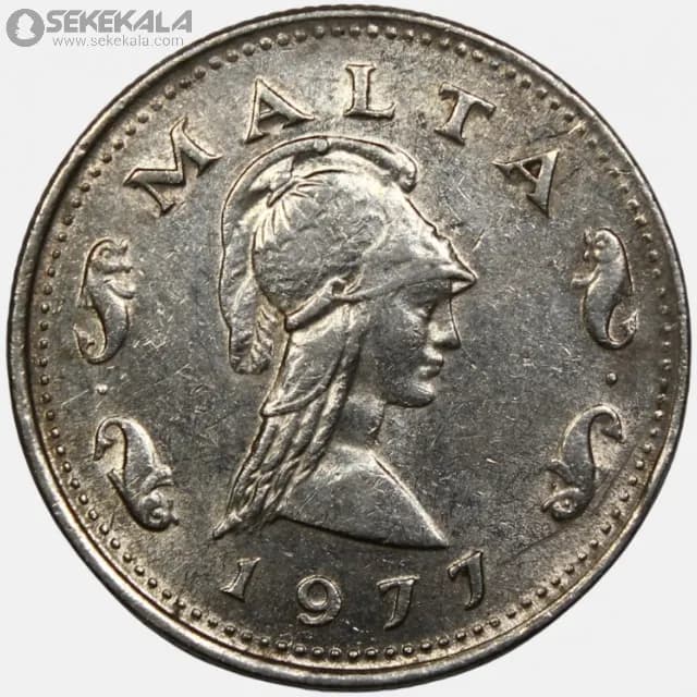 سکه 2 سنت کمیاب مالت 1977