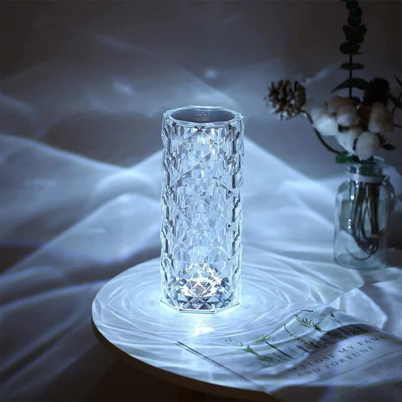 آباژور رومیزی کیوب مدل لمسی Diamond AXFU176 — تصویر ۹