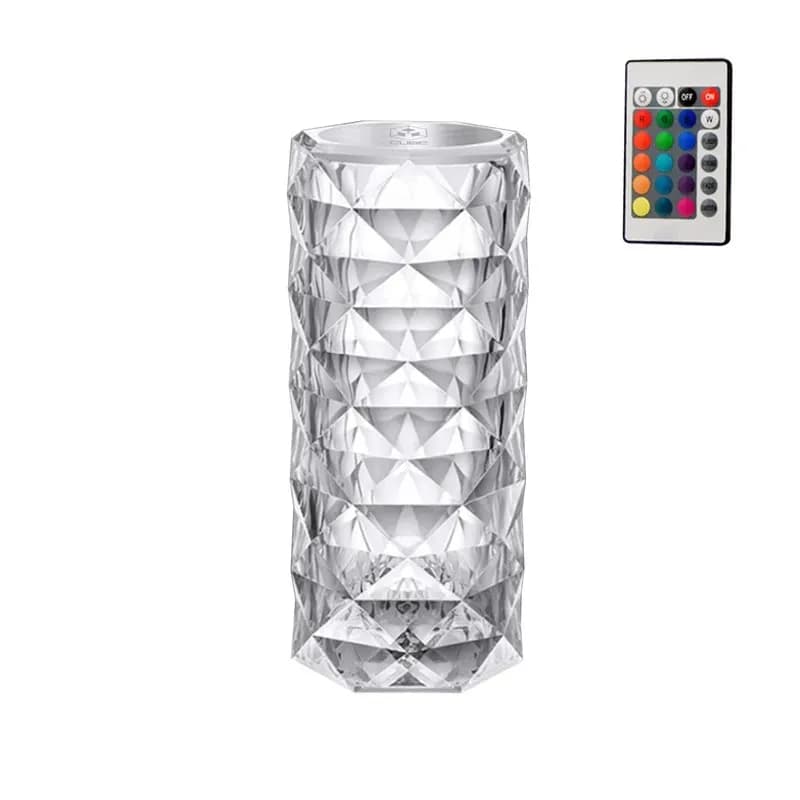 آباژور رومیزی کیوب مدل لمسی Diamond AXFU176 — تصویر ۶