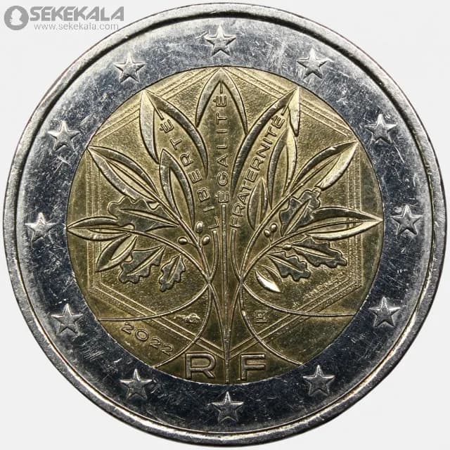 سکه 2 یورو فرانسه 2022
