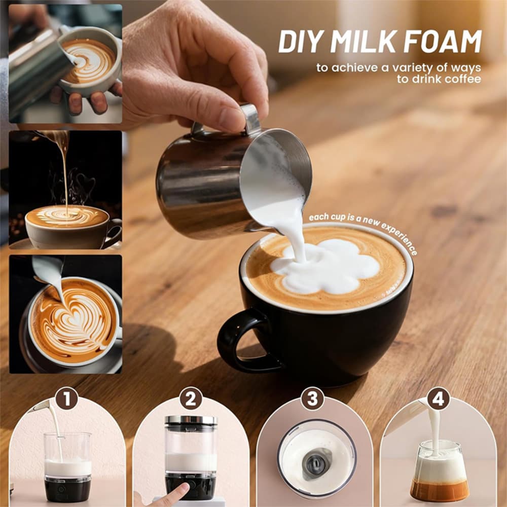 دستگاه اسپرسو ساز شارژی قابل حمل مدل Blue Fire Portable Espresso Maker BF 2-26 — تصویر ۵