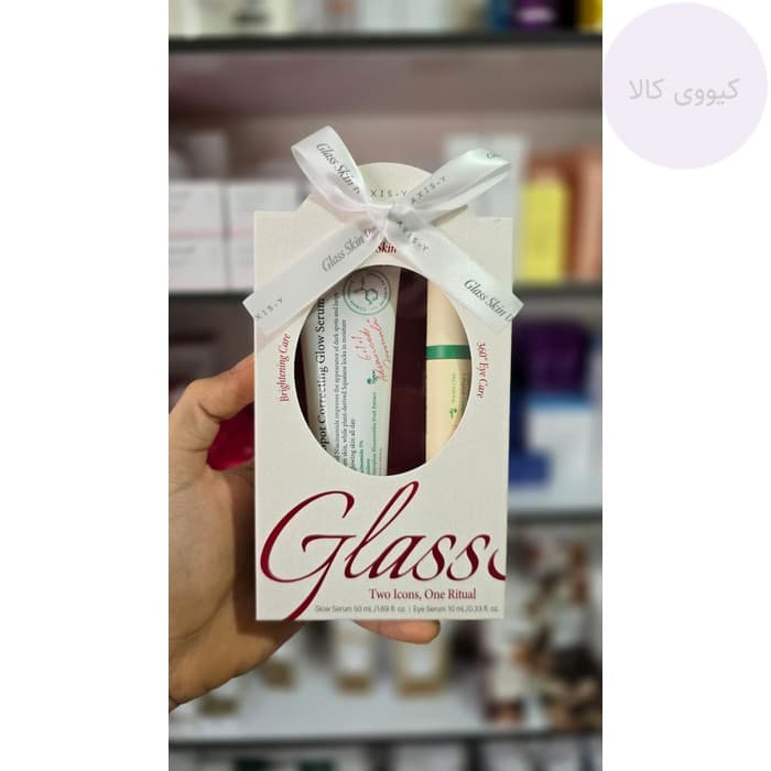 ست دوتایی دور چشم و سرم ضد لک دارک اسپات اکسیس وای Axis-Y مدل Glass Skin — تصویر ۱۰