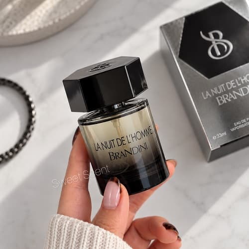 عطر ادکلن مینی ایو سن لورن لا نویت دی لهوم (برندینی) | YSL La Nuit de L`Homme (Brandini) حجم 33 میل(شرکتی) — تصویر ۴