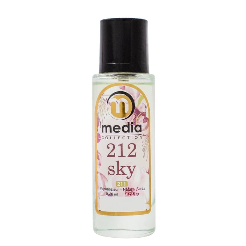 عطر جیبی زنانه مدیا مدل 212 SKY حجم 35 میلی لیتر — تصویر ۳