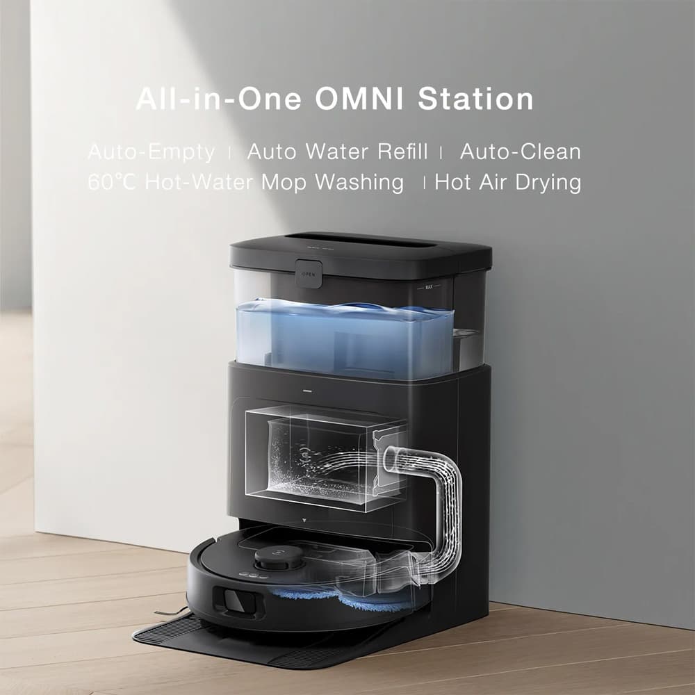 جارو رباتیک اکووکس مدل Ecovacs DEEBOT N30 PRO OMNI Robotic Vacuum — تصویر ۷