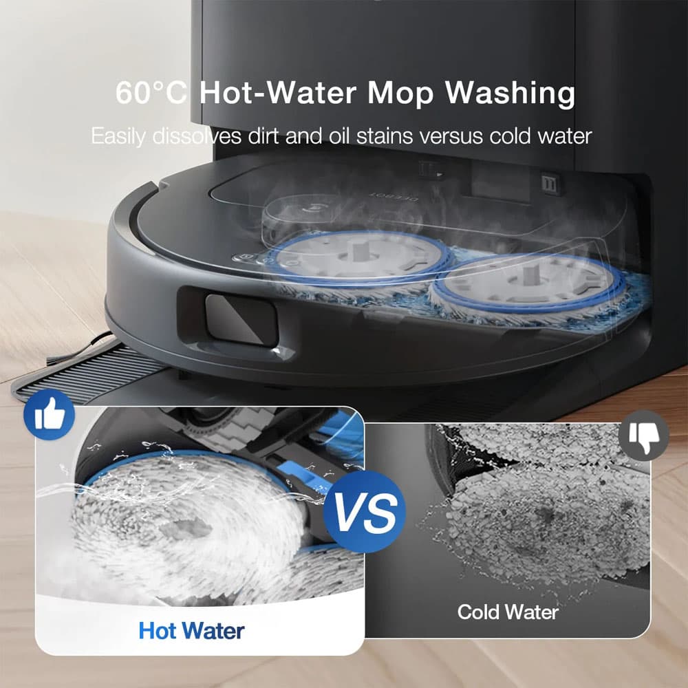 جارو رباتیک اکووکس مدل Ecovacs DEEBOT N30 PRO OMNI Robotic Vacuum — تصویر ۶