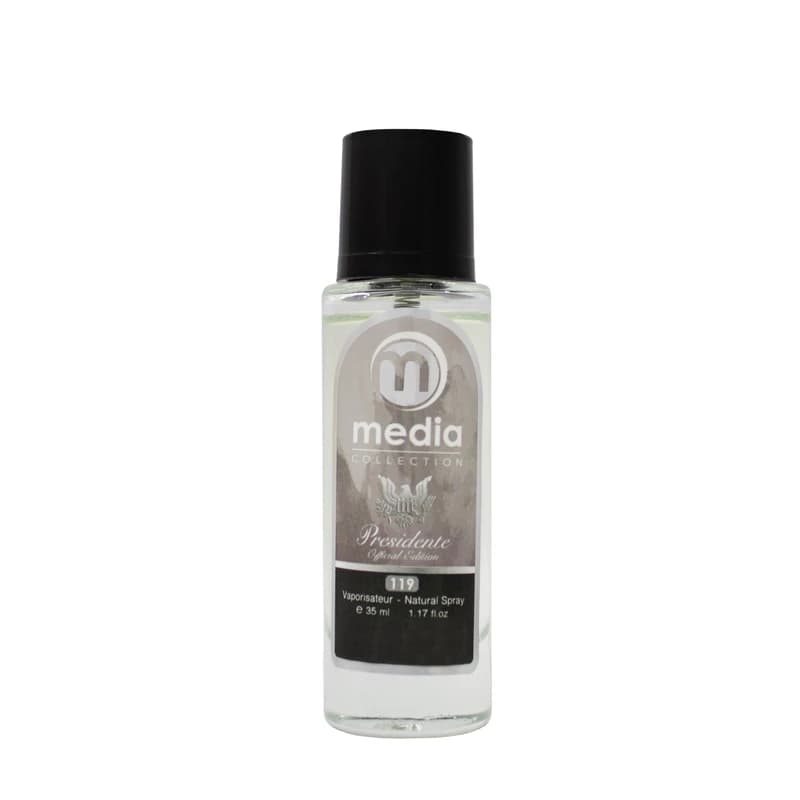 عطر جیبی مردانه مدیا مدل Presidente حجم 35 میلی لیتر
