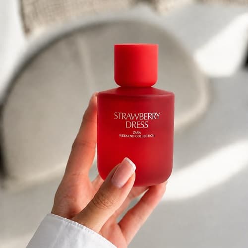 عطر ادکلن زنانه زارا استرابری درس اصل | ZARA Strawberry Dress در حجم 90 میل و دکانت 10 و5 میل(اورجینال) — تصویر ۵