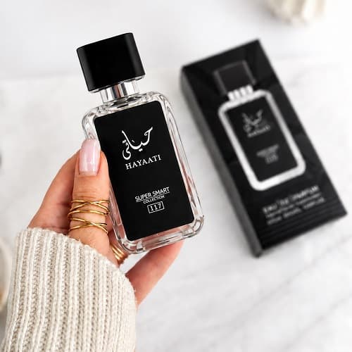 عطر ادکلن مینی حیاتی مشکی (سوپر اسمارت) | HAYAATI (Super Smart) حجم 25 میل(شرکتی) — تصویر ۲