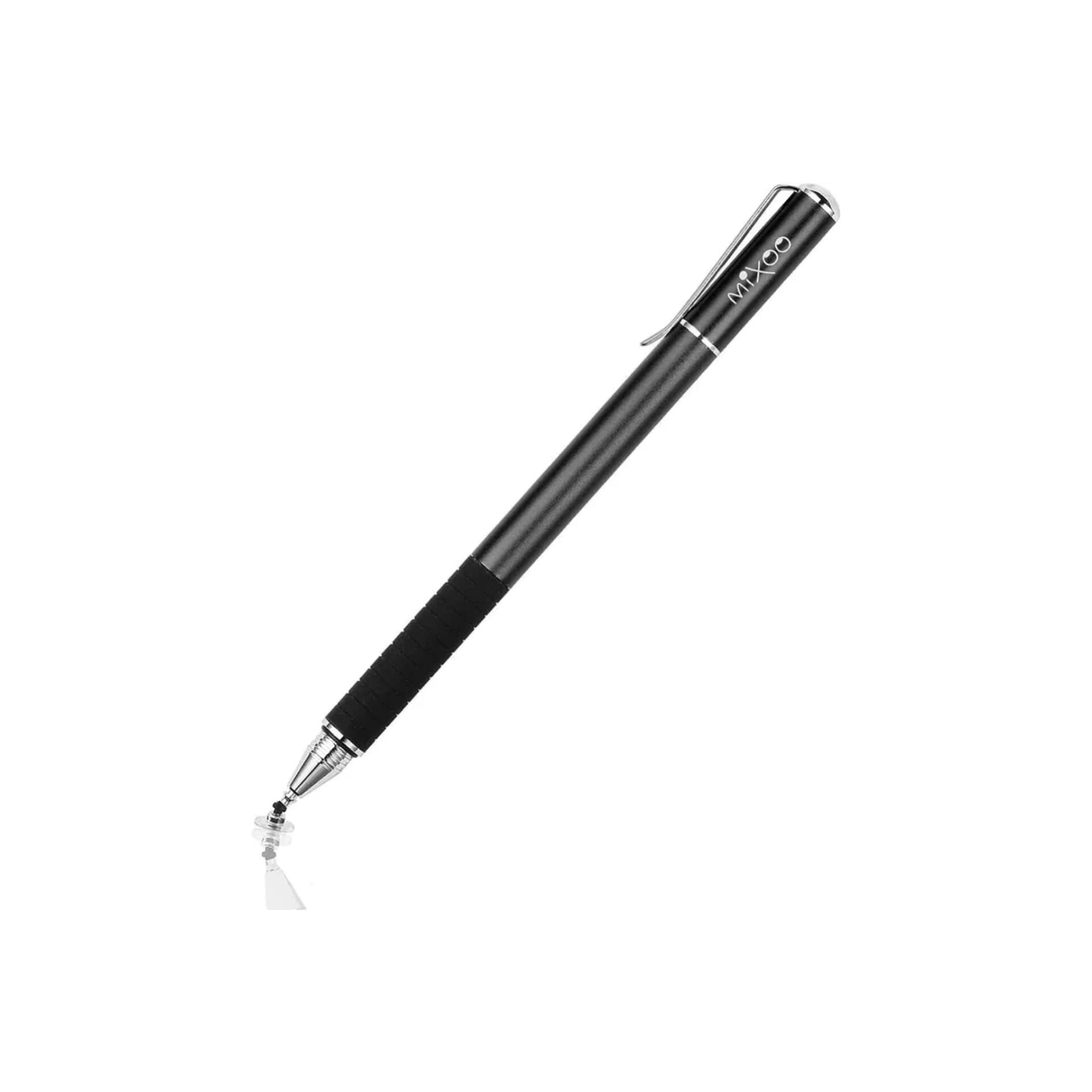 قلم خازنی Mixoo، (سری 2 در 1 دیسک و فیبر) با حساسیت و دقت بالا، قلم برای iPad، آیفون و سایر دستگاه های صفحه لمسی