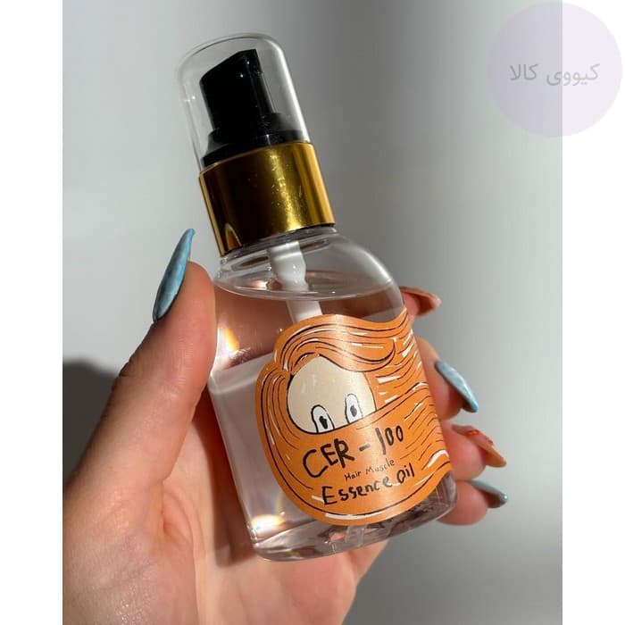 روغن مو تقویت کننده cer-100 الیزاوکا Elizavecca مدل hair muscle — تصویر ۷