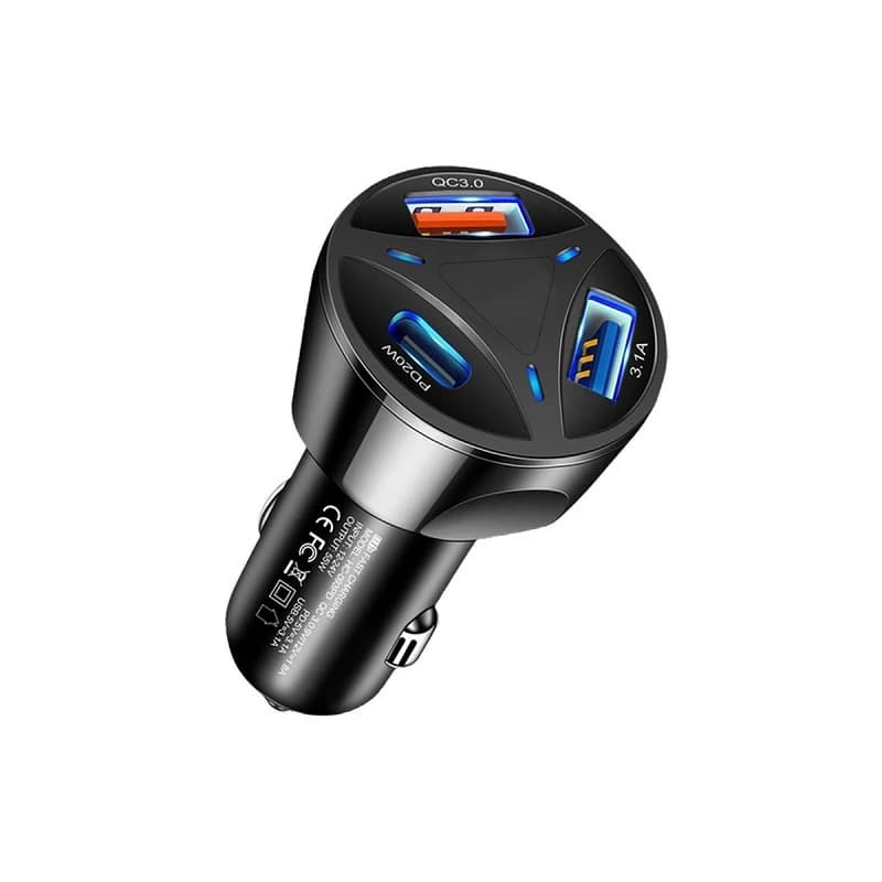 شارژر فندکی فست 55 وات مدل QUICK CHARGE 55W — تصویر ۵