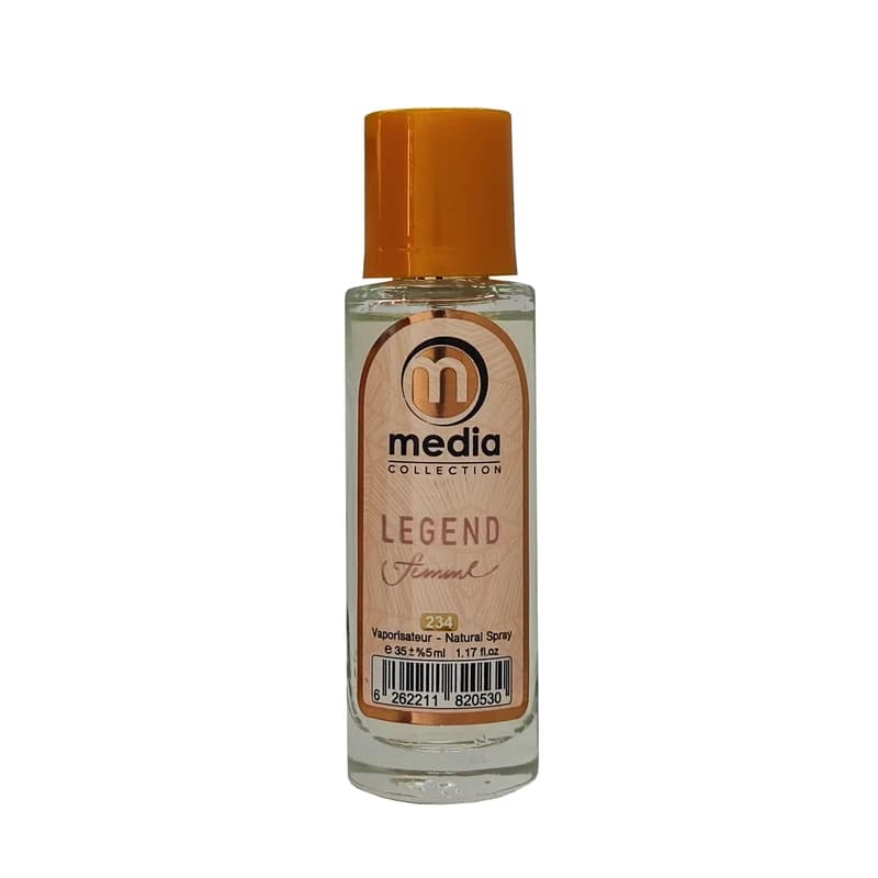 عطر جیبی زنانه مدیا مدل Legend حجم 35 میلی لیتر