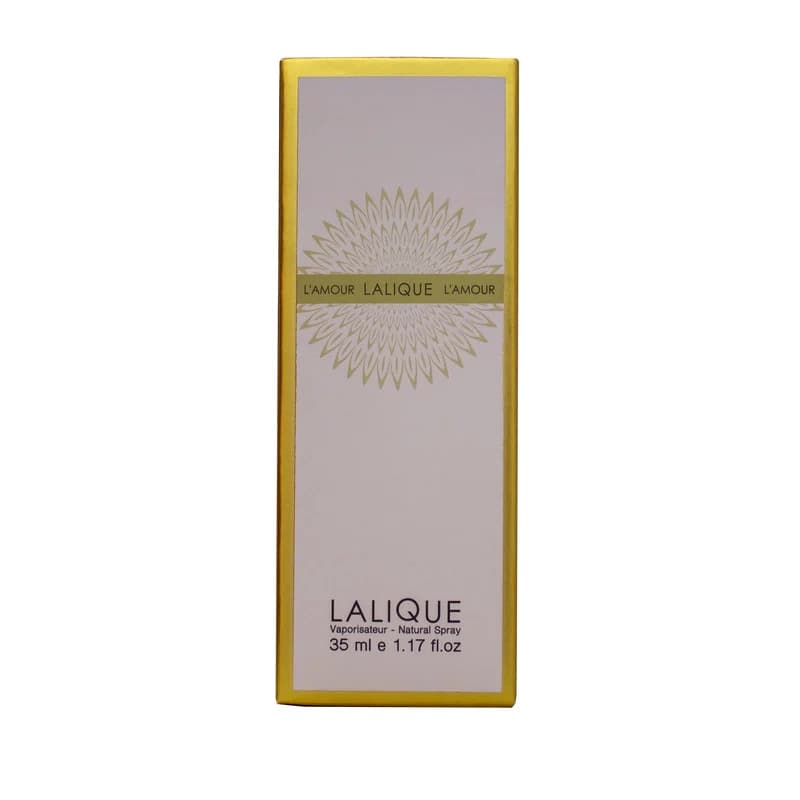 عطر جیبی زنانه نیو پرستیژ کالر مدل Lalique Lamour حجم 35 میلی لیتر — تصویر ۵