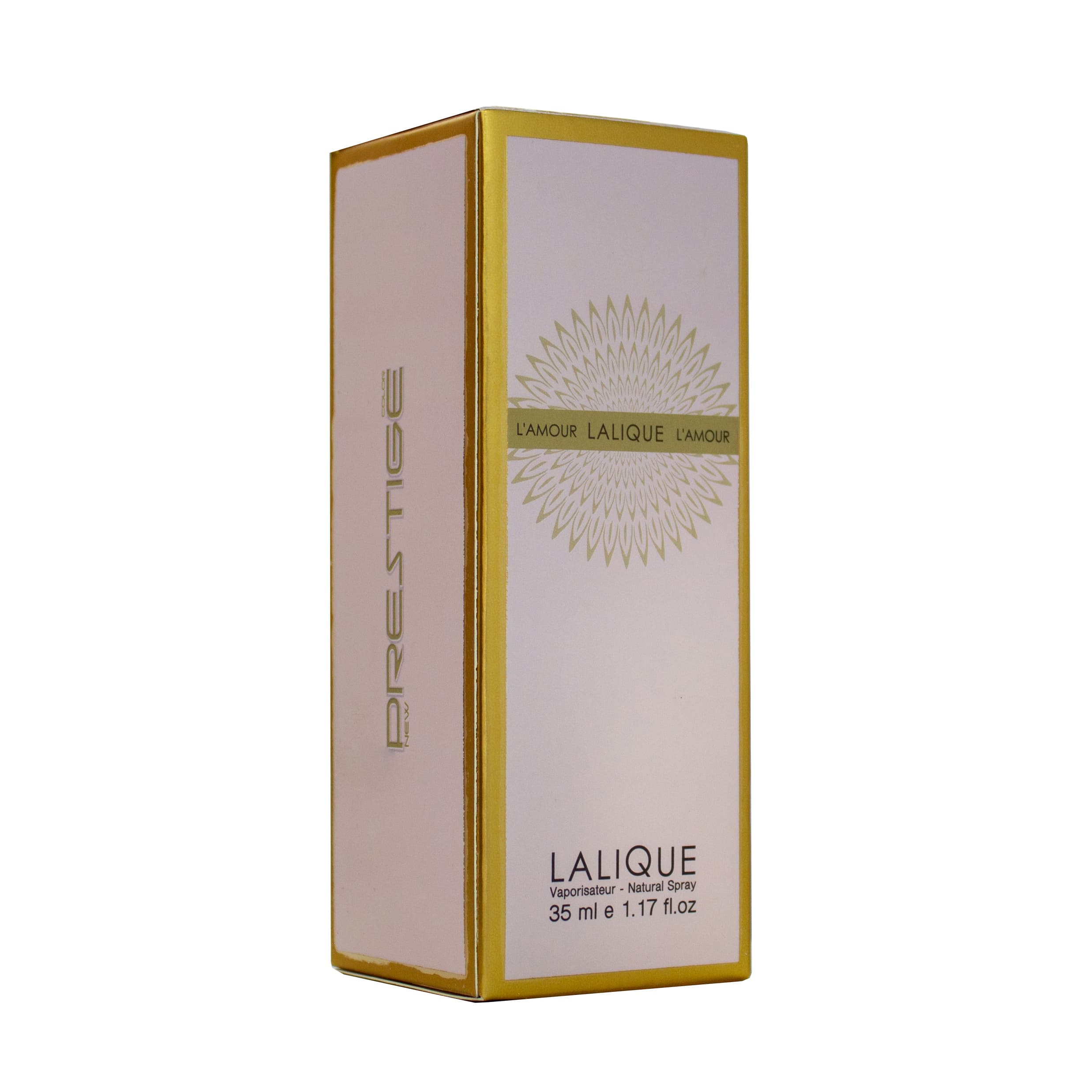 عطر جیبی زنانه نیو پرستیژ کالر مدل Lalique Lamour حجم 35 میلی لیتر — تصویر ۹