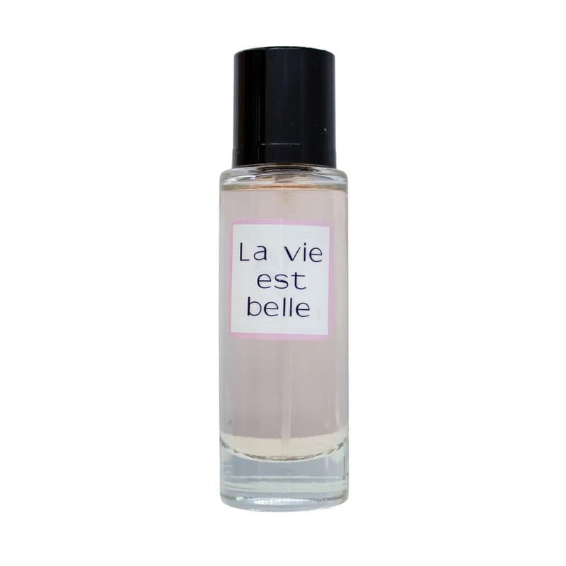 عطر جیبی زنانه نیو پرستیژ کالر مدل La Vie Est Belle حجم 35 میلی لیتر — تصویر ۴