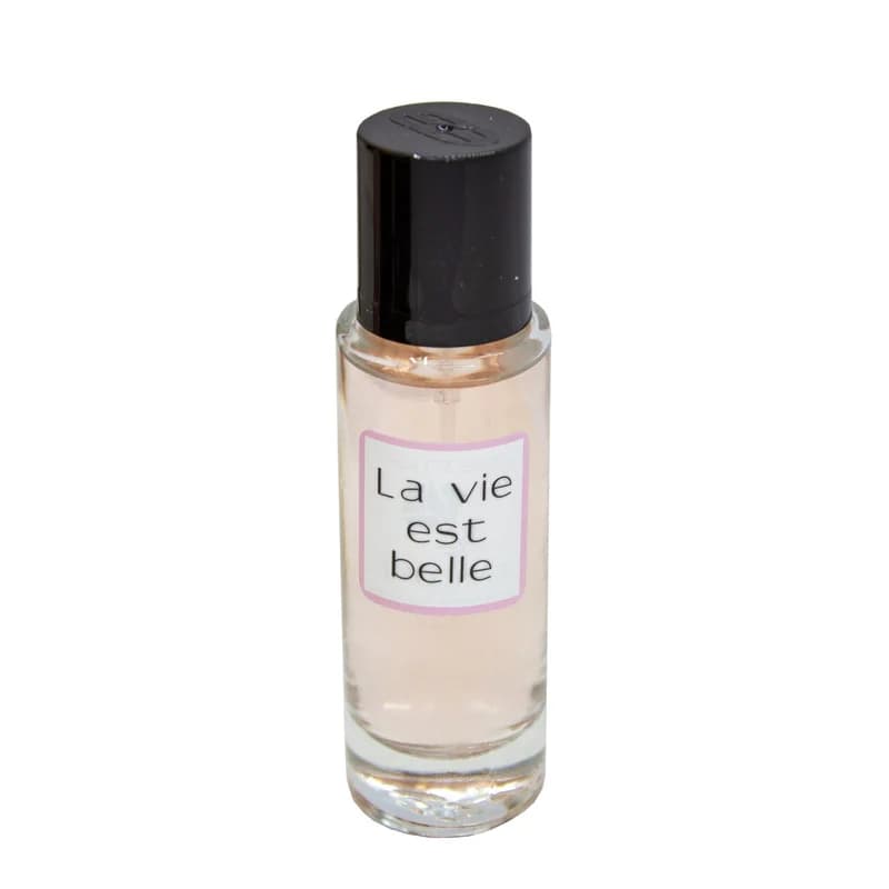 عطر جیبی زنانه نیو پرستیژ کالر مدل La Vie Est Belle حجم 35 میلی لیتر — تصویر ۳