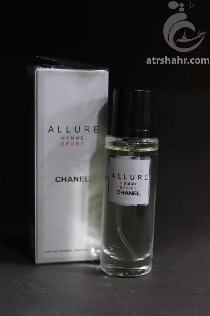 عطر جیبی مردانه نیو پرستیژ کالر مدل Allure Sport Chanel حجم 35 میلی لیتر — تصویر ۳