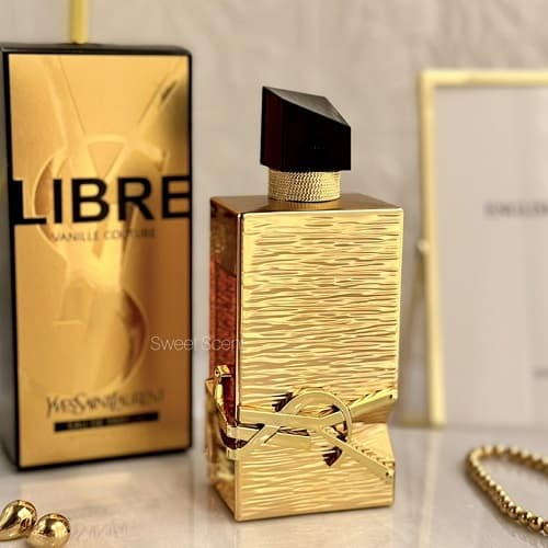 ادوپرفیوم عطر ادکلن ایو سن لوران لیبر وانیل کوتور | Yves Saint Laurent Libre Vanille Couture در حجم 90 میل و دکانت 5, 10 میل(هایکپی مستر کوالیتی) — تصویر ۴