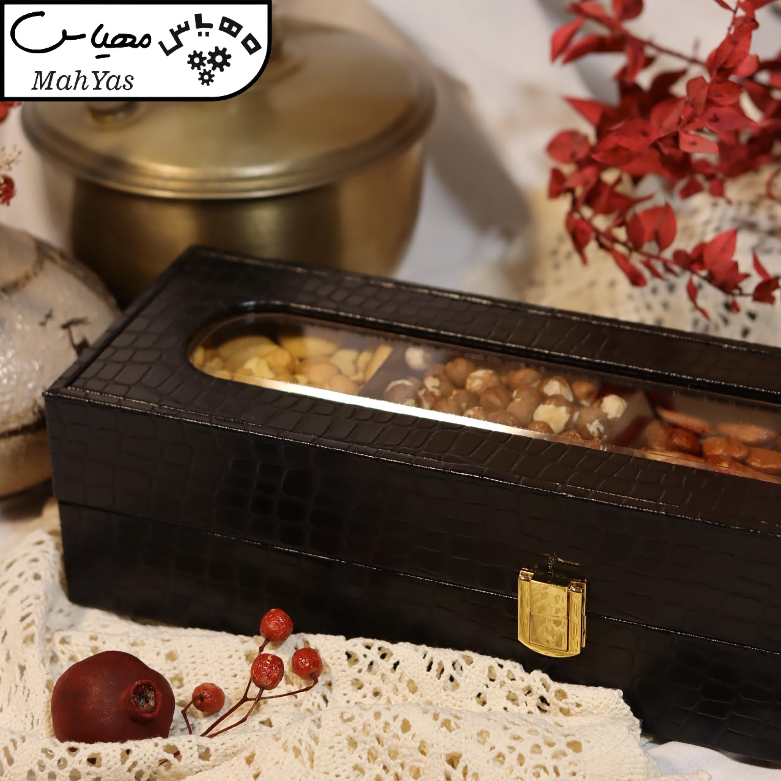جعبه پذیرایی مدل زرین 4 خانه — تصویر ۳