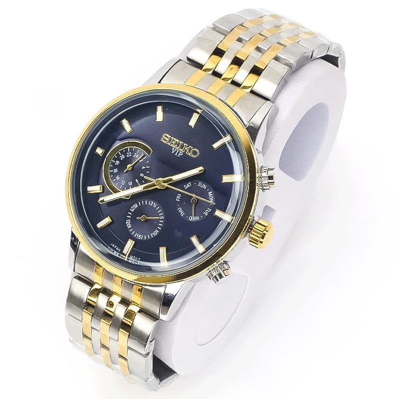 ساعت مچی سه موتور مردانه سیکو Seiko VIP SGB — تصویر ۳