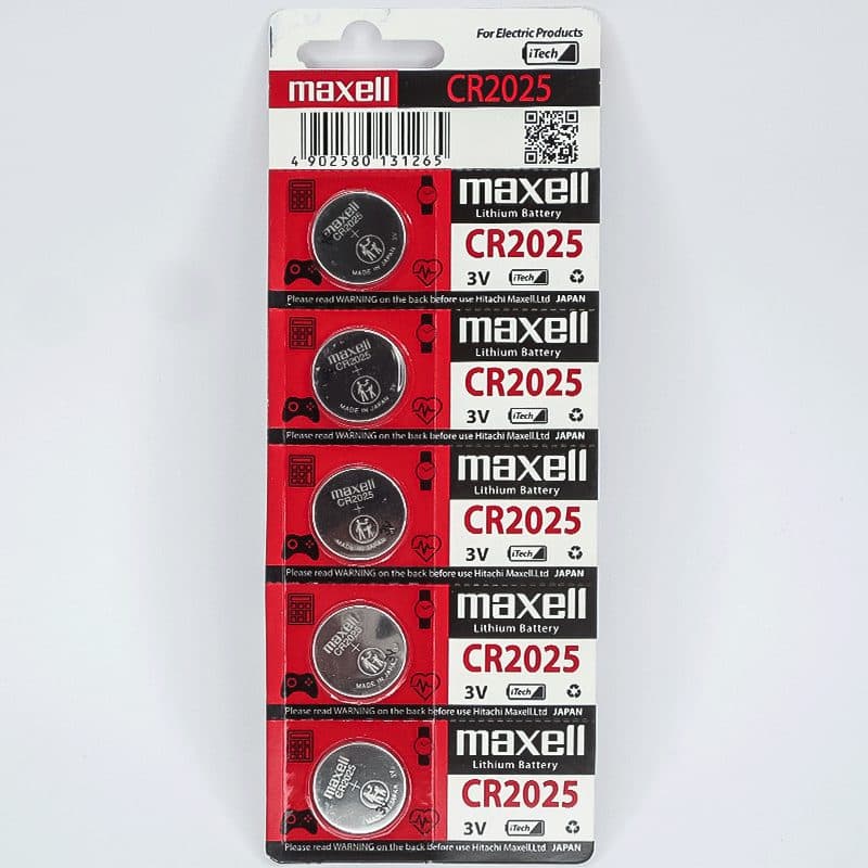 باتری سکه ای 3 ولت مکسل Maxell-CR2025 یک عددی — تصویر ۲