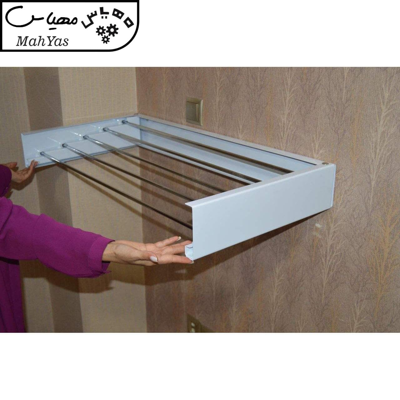 بند رخت دیواری مدل اشتاد کد 7469 — تصویر ۵