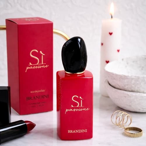 عطر ادکلن مینی جیورجیو آرمانی اس آی پشن (سی پشن قرمز) برندینی | Giorgio Armani Sì Passione Brandini حجم 33 میل(شرکتی) — تصویر ۳
