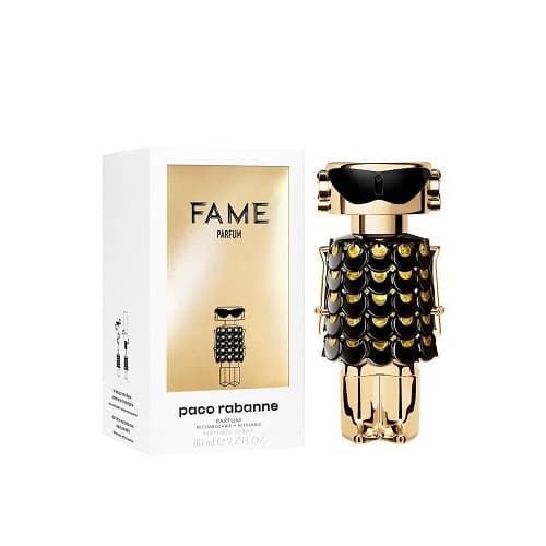 عطر ادکلن مینی پاکو رابان فیم(فم) پارفوم مشکی برند کالشکن | (Paco Rabanne Fame Parfum (Brand Collection حجم 25 میل کد 415(شرکتی) — تصویر ۶